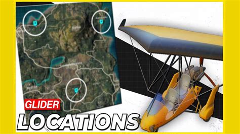 PUBG Mobile v 1.3 : How to find Motor Glider Vehicle?