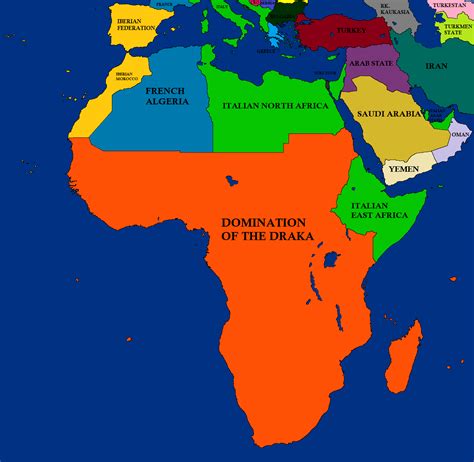 The Domination of the Draka at the end of WW2, but it's (much) more ...