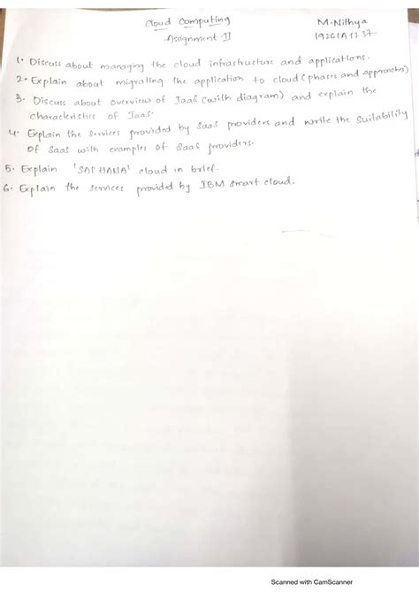 Cc asgnmnt 2 - Computer science - Studocu