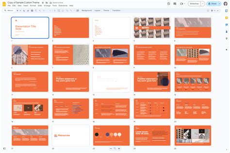 Image result for Create Google Slide Template