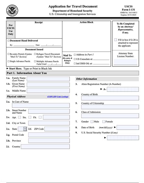 USCIS Form I-131 | Everything You Need To Know - MotaWord