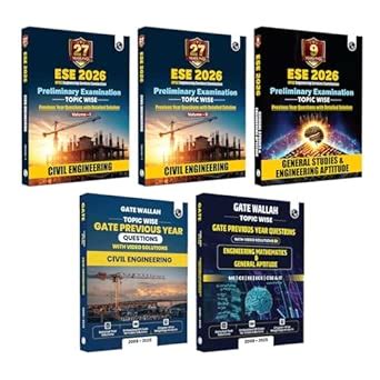 Buy (Old Edition) PW UPSC ESE 27 Years Civil Vol 1 & 2 (Non-Tech GS ...
