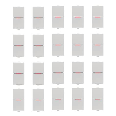 Anchor by Pansonic Penta Moular 6A Flat Switch | 1 Way 1 Module Thin ...