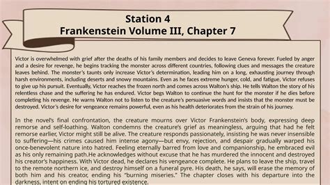 Chapter Summaries and Underlying Themes in Frankenstein.pptx