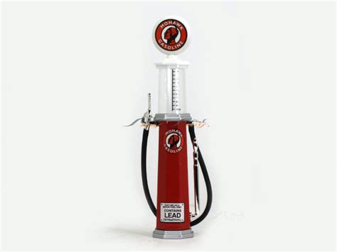 Mohawk Gasoline Service Gas Pump set 1:18 Road Signature Yatming ...