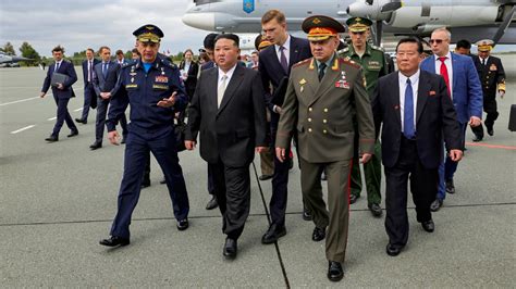 Kim Jong-un Visits More Russian Military Sites - The New York Times
