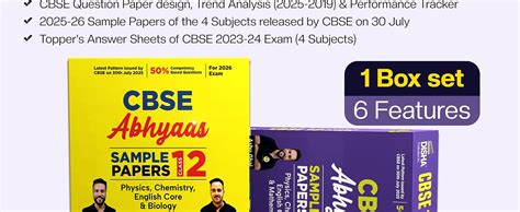Disha CBSE Abhyaas Sample Papers Class 12 - Physics, Chemistry ...