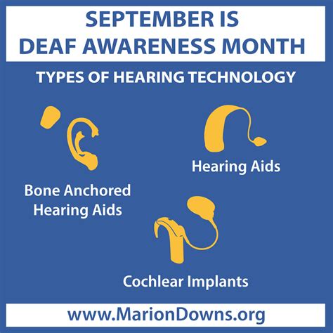 Deaf Awareness Month: Hearing Technology - Marion Downs Center
