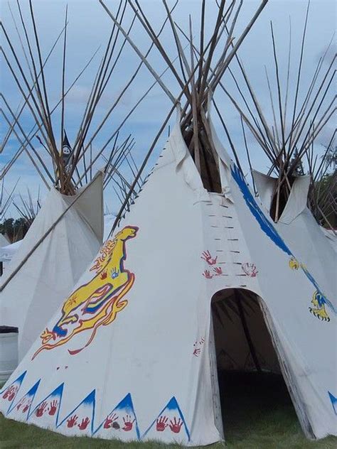 Native American Teepee Encampment Rodeo Grounds Flickr