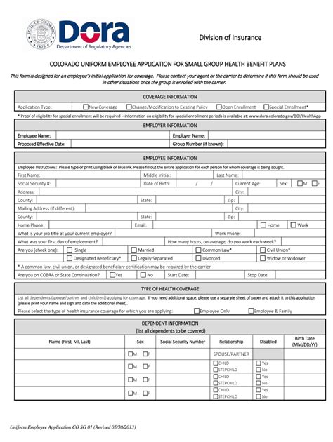 2013-2026 Form CO SG 01 - Blank Fillable Template | Fill Out, Print ...