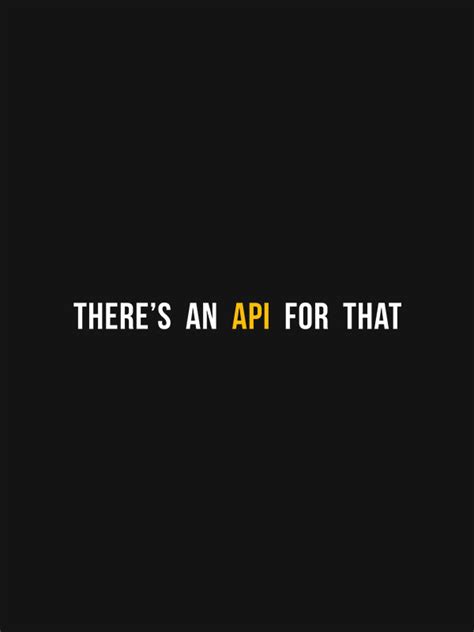 API For That - Coding Tshirt– GeekOTee