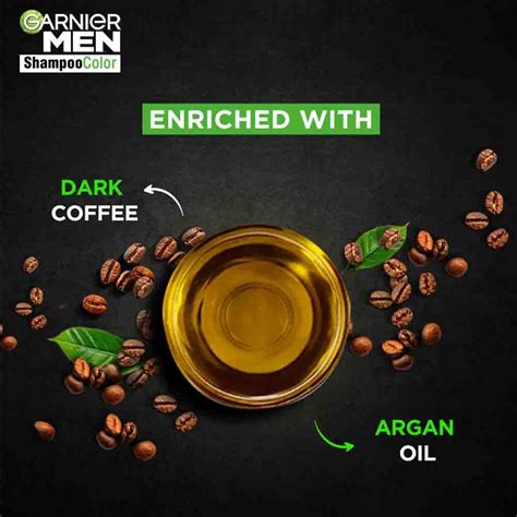 Garnier Men Shampoo Hair Color Shade 3 Black Brown | Garnier India