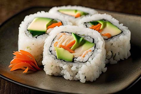 Light And Healthy Sushi