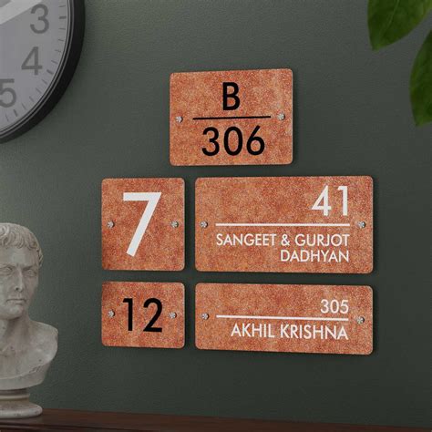 Buy House Name-plates Online in India – Housenama