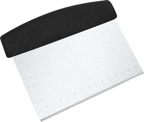 Buy SHIDHMI 1 PCS Bench Scraper Baking, 6 Inch Grips Dough Scraper ...