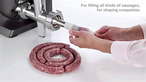 Bosch MaxxiMUM Sausage Stuffing Accessory Set | Bosch Home Appliances