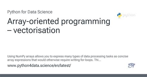 Image result for Vectorisation in Python