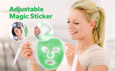 WENGONVILA Face Eye Mask Ice Pack for Reducing Puffiness, Bags Under ...