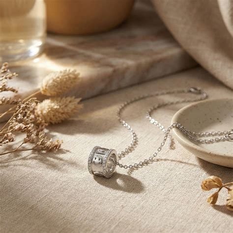 Silver Happy Aura Slider Necklace – Ziasilverstore