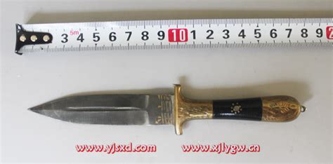 精致的英吉沙双刃匕首18cm_新疆英吉沙小刀官网