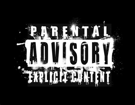 Parental Advisory Album Cover