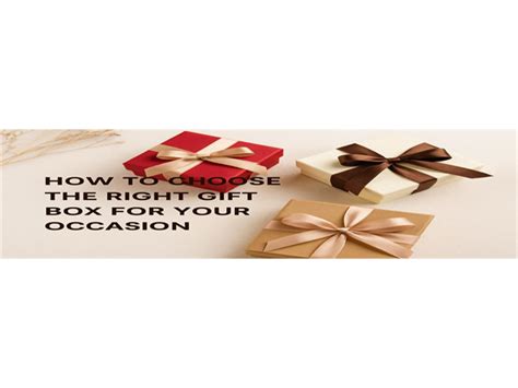 How to Choose the Right Gift Box Based on Your Occasion | ZBox.in