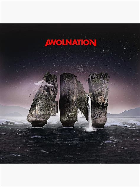 "awolnation band - cover album" Poster for Sale by mroth470 | Redbubble