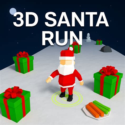 3D Santa Run - Unblocked on Hooda Math