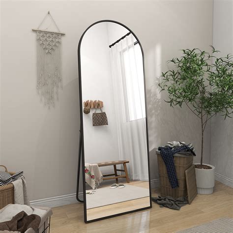 Snapklik.com : BEAUTYPEAK 64"x21" Arch Floor Mirror, Full Length Mirror ...