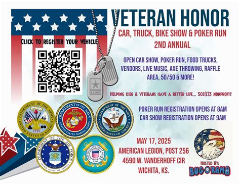 Veteran Honor - Car, Truck, Bike Show & Poker Run, 2nd Annual, American ...