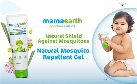 Buy Mamaearth Natural Mosquito Repellent Gel - 100ml |DEET Free ...
