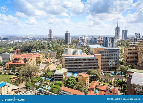 Nairobi Cityscape - Capital City Of Kenya Royalty-Free Stock Photo ...