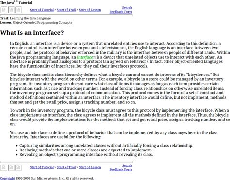 Image result for Interface in Java Tutorial