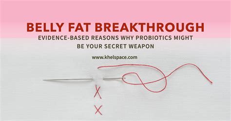 Belly Fat Breakthrough: Evidence-Based Reasons Why Probiotics Might Be ...