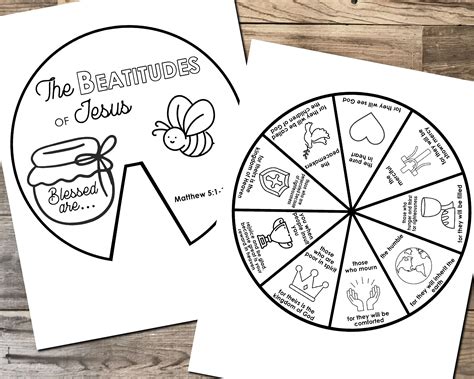 Beattitudes Coloring Pages [2025]