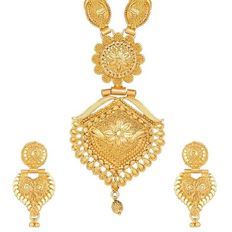 Shining Diva Fashion Latest Long Design Necklace Set For Women ...