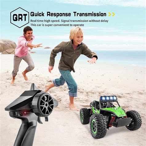 Buy BEZGAR TB201 Green RC Cars-1:20 Scale Remote Control Car-2WD High ...