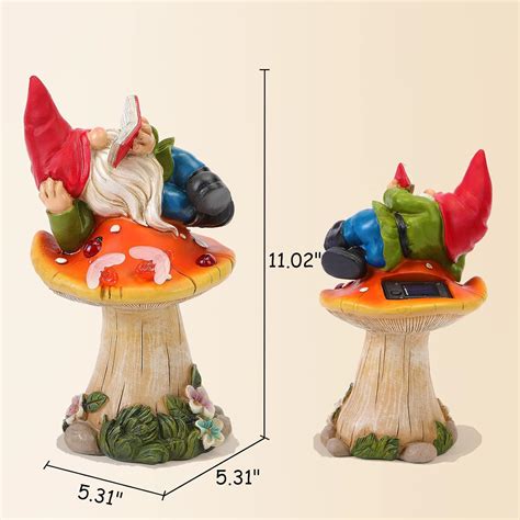 Buy Garden Gnomes Statues Outdoor Decor - Gnomes Decorations for Yard ...