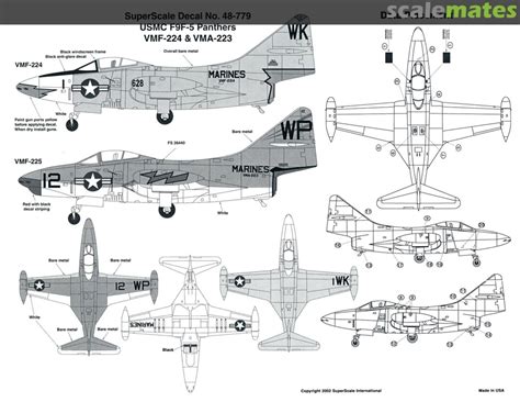 Inhalte für USMC F9F-5 Panthers, SuperScale International 48-0779 ...
