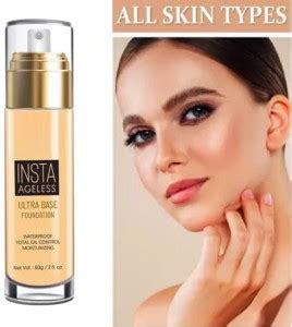 KA-KAIASHA Long Lasting Glow Liquid Ultra Base Foundation, Matte & Pro ...