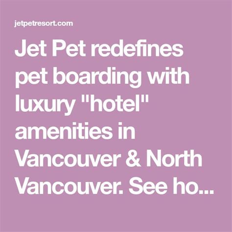 pet boarding vancouver