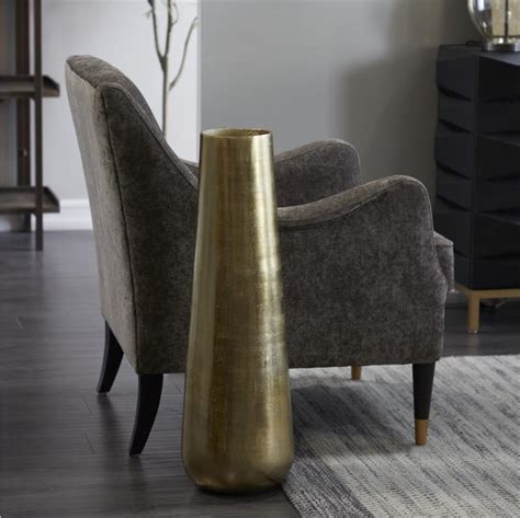 Gold Floor Vase – Accent Prone