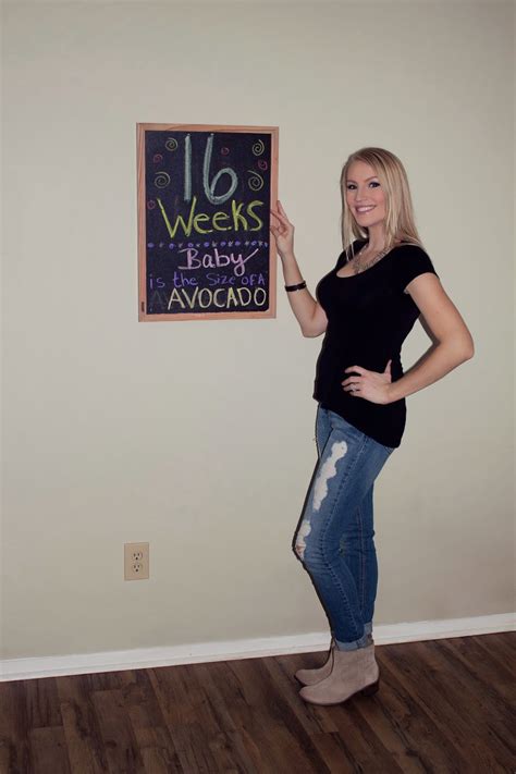 16 Weeks Pregnant Belly Pictures – AJRATW