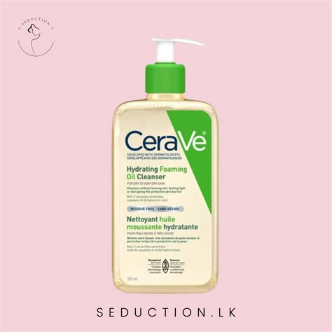 Cerave Hydrating Foaming Oil Cleanser 355ml - LKR 8,250.00