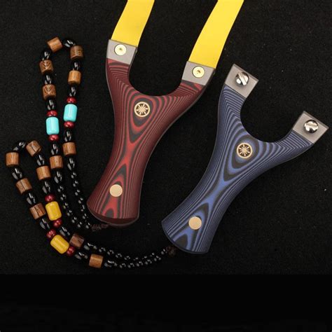 Titanium Steel G10 Slingshot Fast Compression No Binding Slingshot No ...