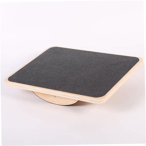 KOMBIUDA Rectangular Wooden Balancing Board Slip Wobble Plate India | Ubuy