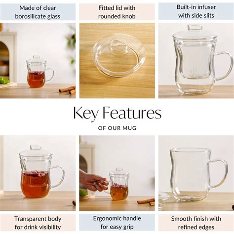 Double Walled Glass Infuser Teapot with Strainer Online - Premium Tea ...
