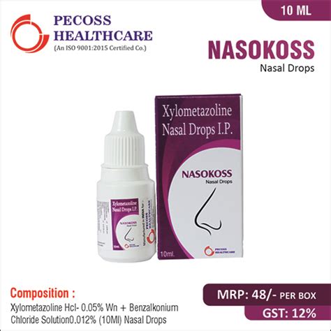 NASOKOSS Nasal Drops Sepik Life Sciences