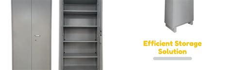 AAVATAR Metal Storewell Office Cupboard with Lock | Powder-Coated Steel ...