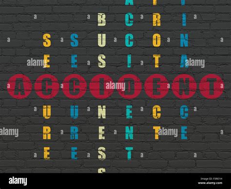 Insurance concept: Accident in Crossword Puzzle Stock Photo - Alamy